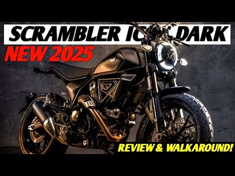 New 2025 Ducati Scrambler Icon Dark officially revealed: Everything You Need To Know!