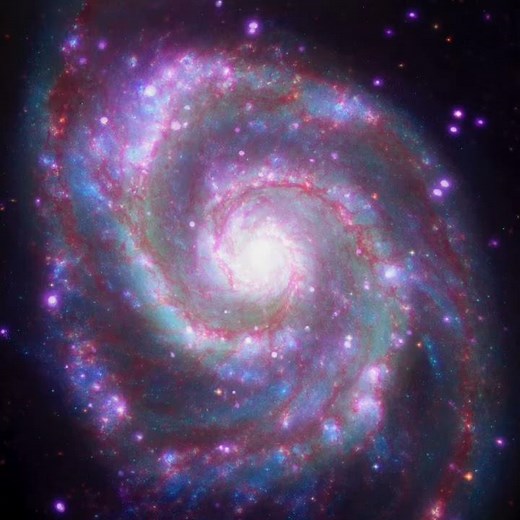 M51 (Whirlpool Galaxy) Sonification