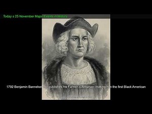 Today s 25 November Major Events in History