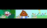 Mix of 3 videos from youtube : Hey Duggee Alphabet Word Jam