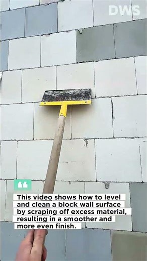 Smart Wall Leveling Technique with Scraper Tool | Fast and Clean Finish!