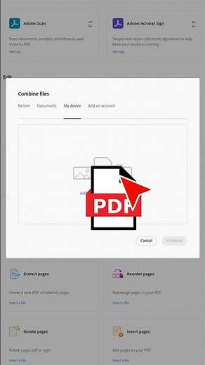 How to combine PDFs: Merge invoices, reports & receipts easily | Adobe Acrobat
