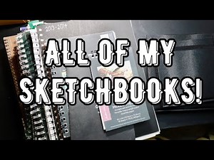Sketchbook Tour | Flipping Through ALL of My Sketchbooks!