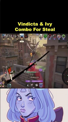 Vindicta & Ivy Combo Steal - Deadlock #deadlock #deadlockshorts #deadlockclips