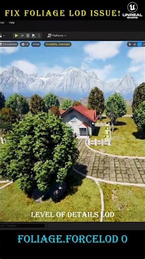 Fix Unreal Engine Foliage LOD Disappearing Issue | Ultimate Solution 2026