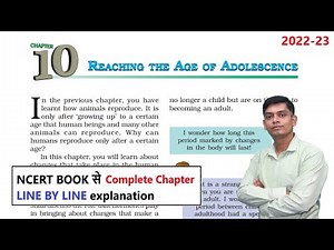 Reaching the Age of Adolescence : Class 8 Science Chapter 10 [Full Chapter]