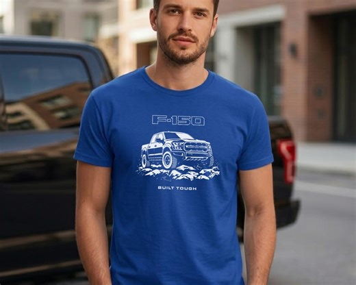 F150 Truck T-shirt: Built Tough off Road American Pickup 4x4 Graphic Tee Gift - Etsy