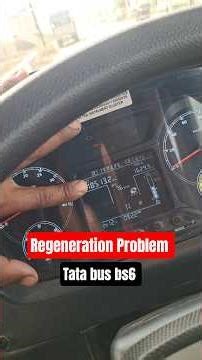 Do Manual Regen Fault | Bs6 Bus #automobile #regen #tips
