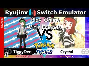 Pokemon Sword | Online LDN Link Battle | Ryujinx LDN2.2 | Switch Emulation