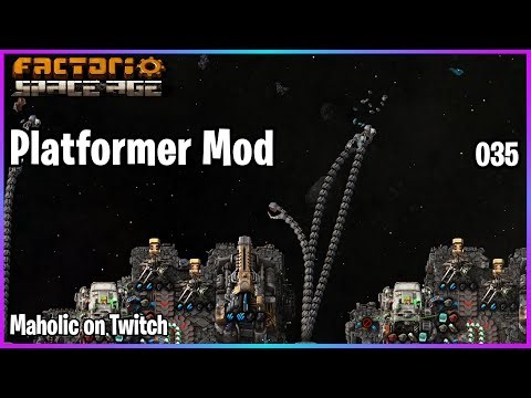 ⚙️Factorio Space Age Platformer Mod✅🏭➡️Quality Chests Buffering x35
