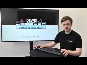 How to set up NET slave client in DewesoftX: Step-by-step guide