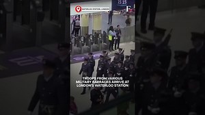 #FPReels: Troops Arrive At London’s Waterloo Station Ahead of King Charles III’s CoronationTroops from various military barracks arrive at London's Waterloo Station. | Firstpost