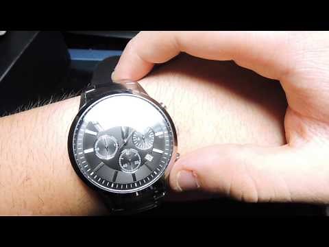 Emporio Armani Chronograph Watch AR2434 Unbox Review And Explanation