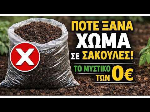 Ποτέ ξανά χώμα σε σακούλες: Το μυστικό των 0€ που μεταμορφώνει τα φυτά σου!