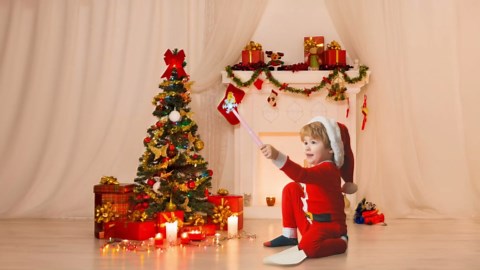 Magic Christmas Wand Wireless Remote Control Outlet, Christmas Tree Wand Lights Controller Xmas Decoration Outdoor Indoor Turn on Off Switch Kit with 100 Ft Range(Three 3-pin Plugs,Pink)