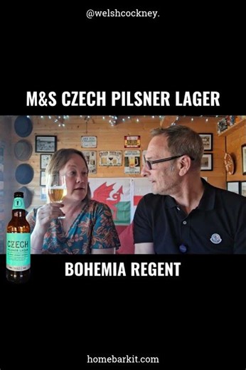 M&S Czech Pilsner Lager Beer Review Bohemia Regent Brewery