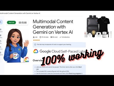 Multimodal Content Generation with Gemini on Vertex AI | Google Arcade 2026 #qwiklabsarcade2026