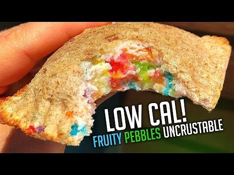 Low Cal Fruity Pebble Protein Uncrustable Recipe! Healthy & Easy