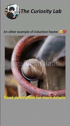 How an induction heater works 🤔 #shorts #induction #heater