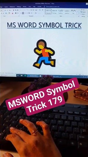 MSWORD Symbol Shortcut Keys Trick 179