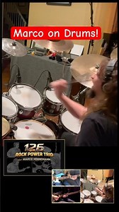126- Marco Minnemann on Drums! #shorts #marcominnemann #powertrio