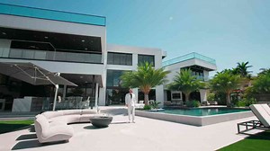 Inside a $40M Mansion with Superyacht Parking and Luxury Features!