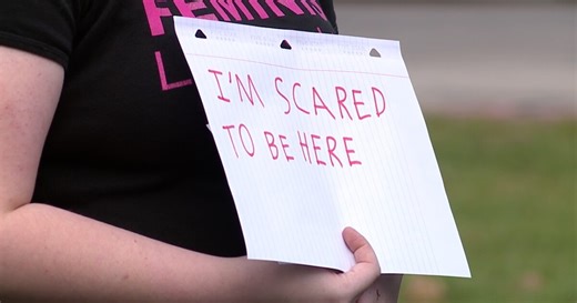 Kent high school students stage walkout, protest