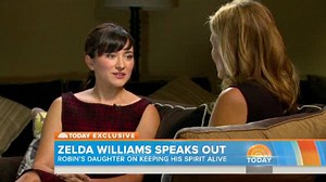 Zelda Williams gives first interview since Robin Williams' death