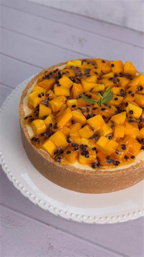 Cheesecake de Mango y Maracuyá: La Receta Perfecta
