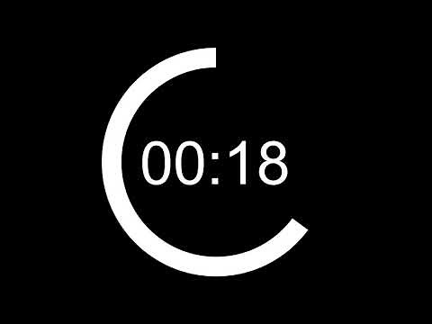30 second Animated Silent Timer - Countdown