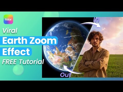 How to Make Viral Earth Zoom Out Effect in Seconds | Easy AI Video Tutorial