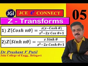 Z Transforms of 𝑪𝒐𝒔𝒉 𝒏𝜽 & 𝑺𝒊𝒏𝒉 𝒏𝜽 || 18mat31 || Dr Prashant Patil