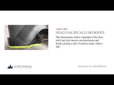 Head USA Recalls Ski Boots