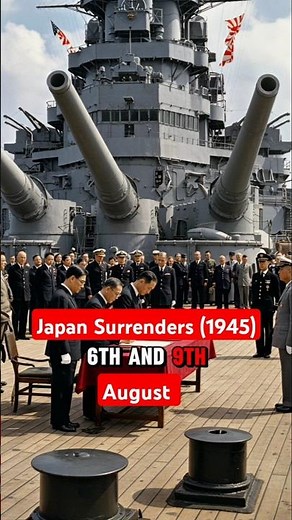 End of WWII: Japan Surrenders (1945) | History in 60 Seconds