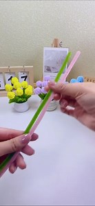 Simple Creative DIY Handcraft | Mini Tulip Making Tutorial | How Beautiful❤ #daisy #tulip #sunflower #fuzzywireflower #pipecleanerflowers #handcraft #DIYFlowers #diyprojects #giftideas #handmadeflowers #Wirepipe | Mali's Flower Bloom