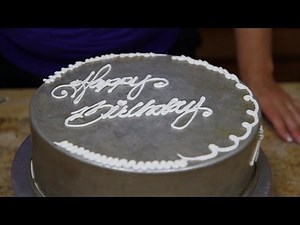 How to Use a Writing Tip With Buttercream / Cake Decorating