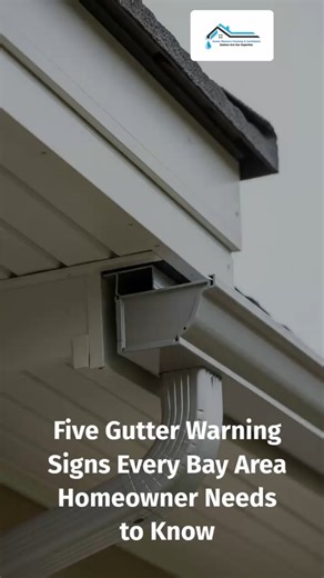Is your gutter system showing early damage? Newark, CA homeowners...