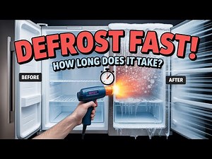 How Long Does It Take To DEFROST Your Freezer FAST?