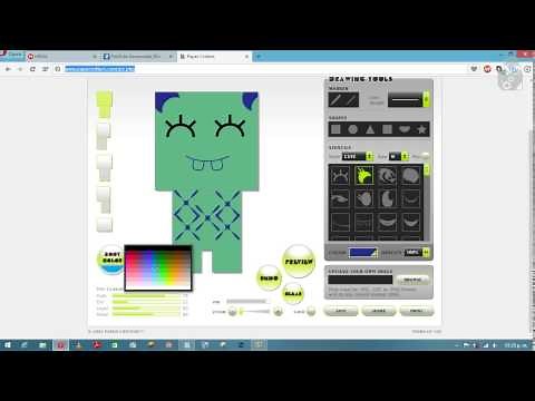 Como hacer tu propio cubeecraft (papercraft)