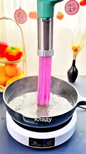 🌈 Colorful dough and a magical machine! Delicious chow mein noodles! 🍜😋