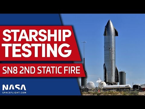 SCRUB: Starship SN8 Static Fire Attempt Scrubbed