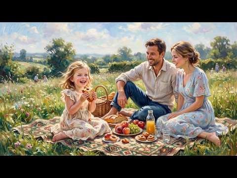 One Gentle Summer Picnic in an English Village 🌿 Cozy Countryside Life I Visual Poem