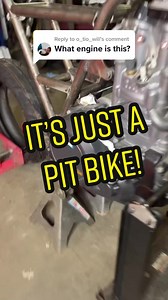 It’s just a Pit Bike!! Replying to @o_tio_will #custom #ktm #ktmlover #garage #build #fab #fabrication #motorcycle #dirtbike | Chopper Time