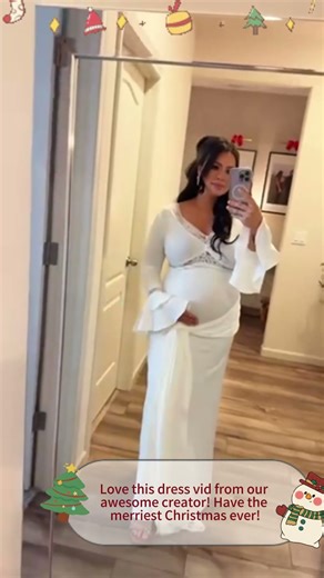 ✨ Stunning Maternity Dresses for Photoshoots & Holiday Celebrations 🎄🤍