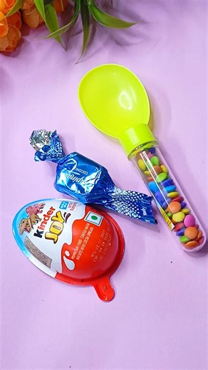 spoon choco gems + choco lord popsicle 🍭#shorts #popsicle #ytshorts #chocolate