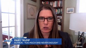 Mary Trump, Pres. Trump’s niece, calls the idea of a Trump 2024 presidential run “preposterous”: “There are several reasons Donald won’t run. One of them and perhaps the most important is that he may be facing some serious charges at the state level.” abcn.ws/2CcjBVI | The View