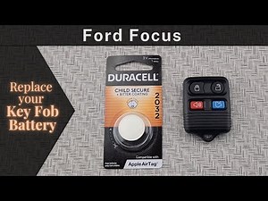 How to Replace a Ford Focus 2005-2011 Key Fob Battery