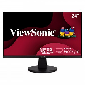 ViewSonic VA2447-MH 23.8" 16:9 Full HD MVA LED Monitor, Built-In Speakers