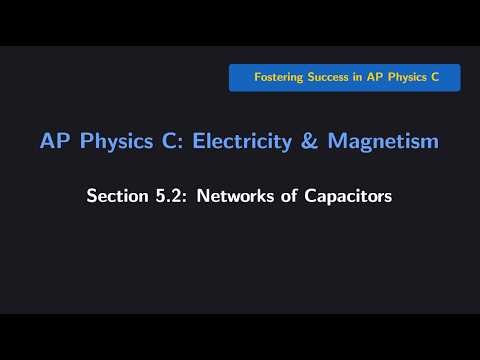 (AP Physics C E&M) Section 5.2: Networks of Capacitors