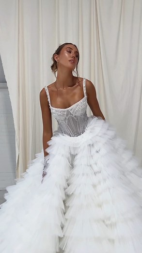 9.9K views · 18 comments | Showstopper wedding gown! 朗✨懶 MILANA /...